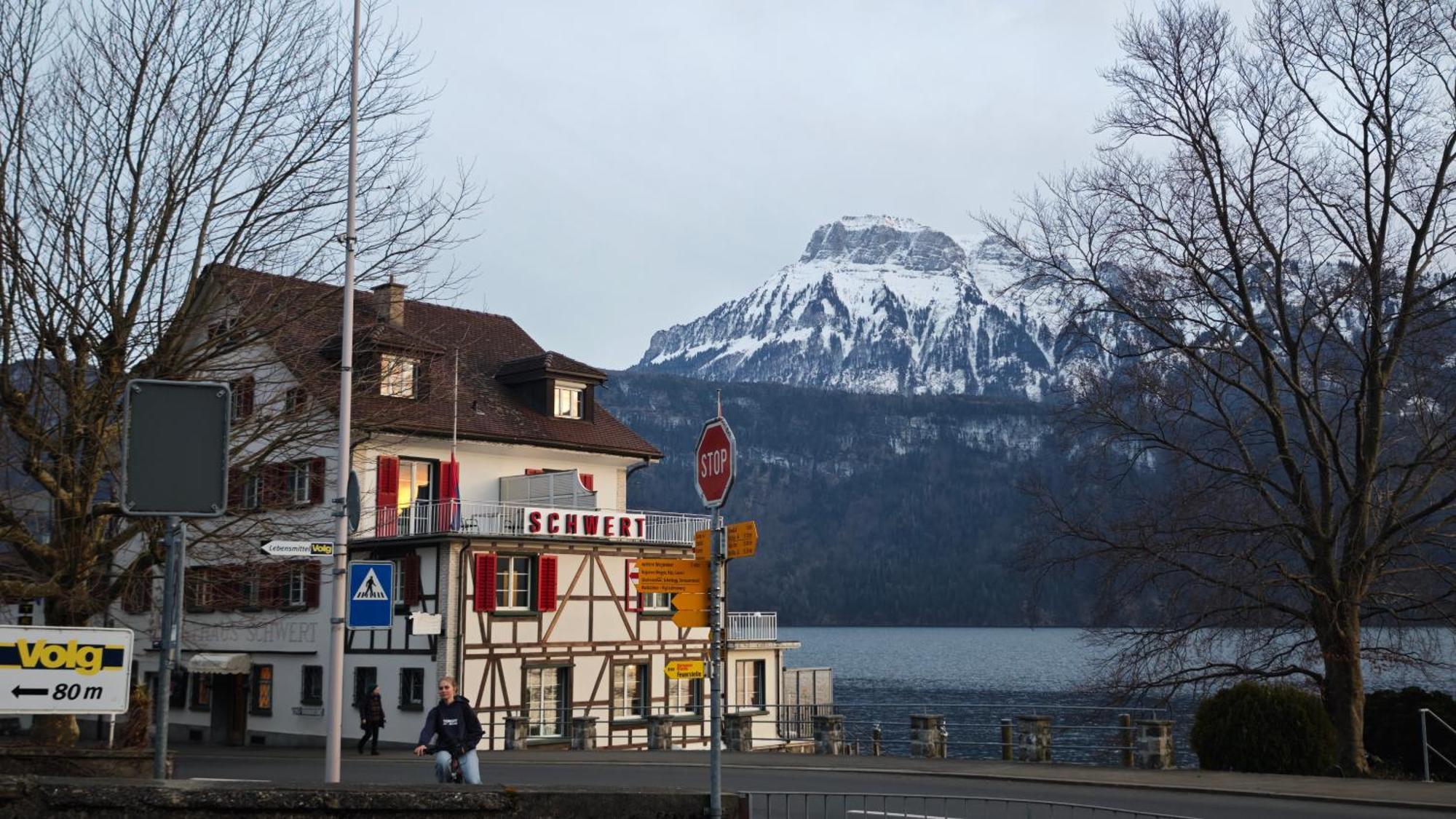 Seehotel Schwert Gersau Kültér fotó