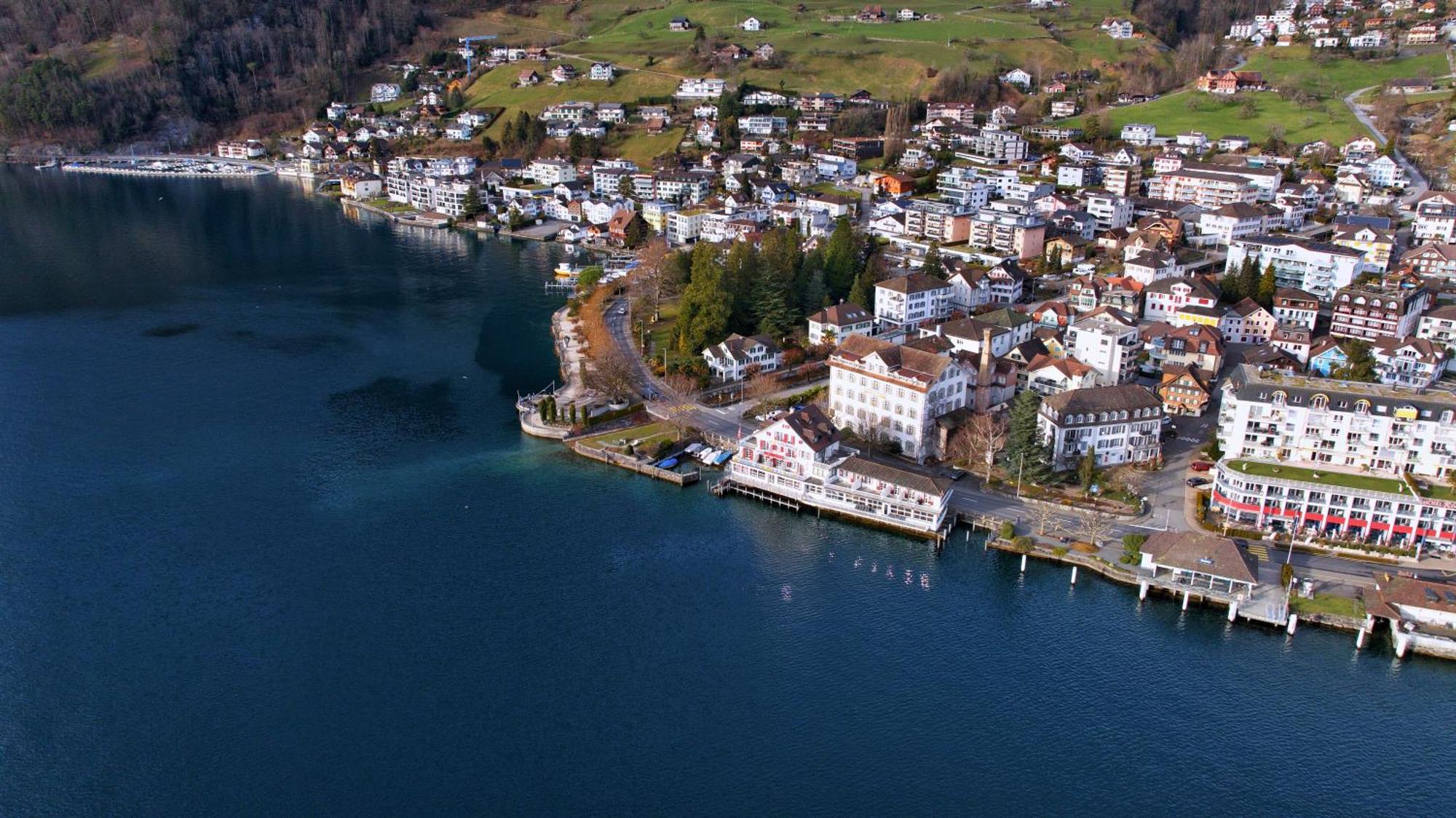 Seehotel Schwert Gersau Kültér fotó