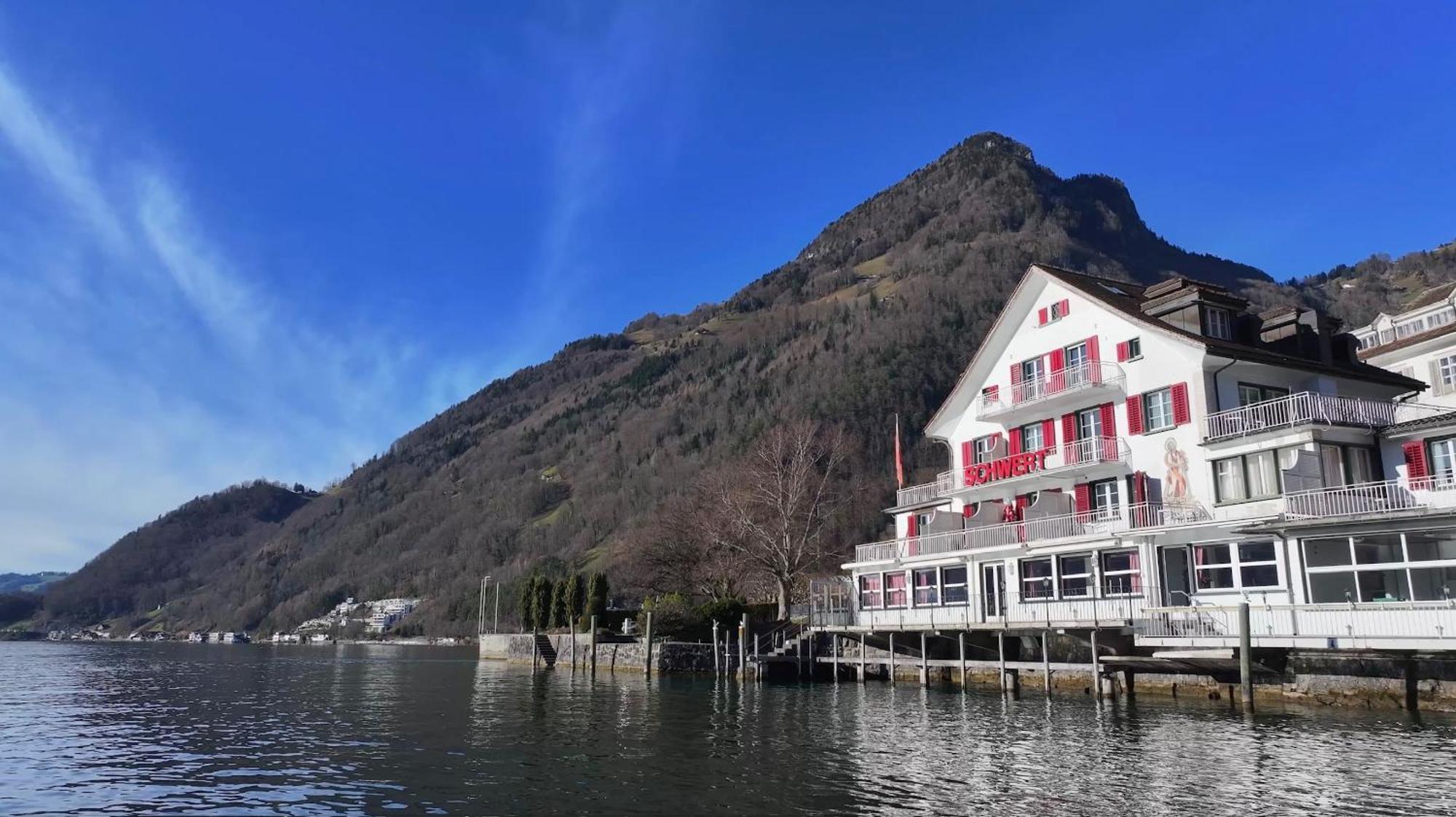 Seehotel Schwert Gersau Kültér fotó