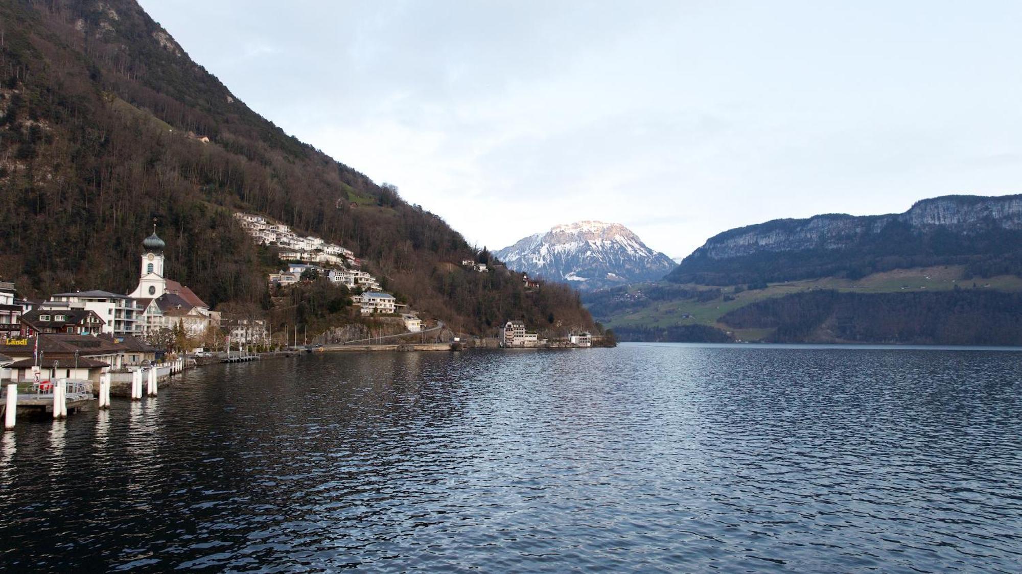 Seehotel Schwert Gersau Kültér fotó