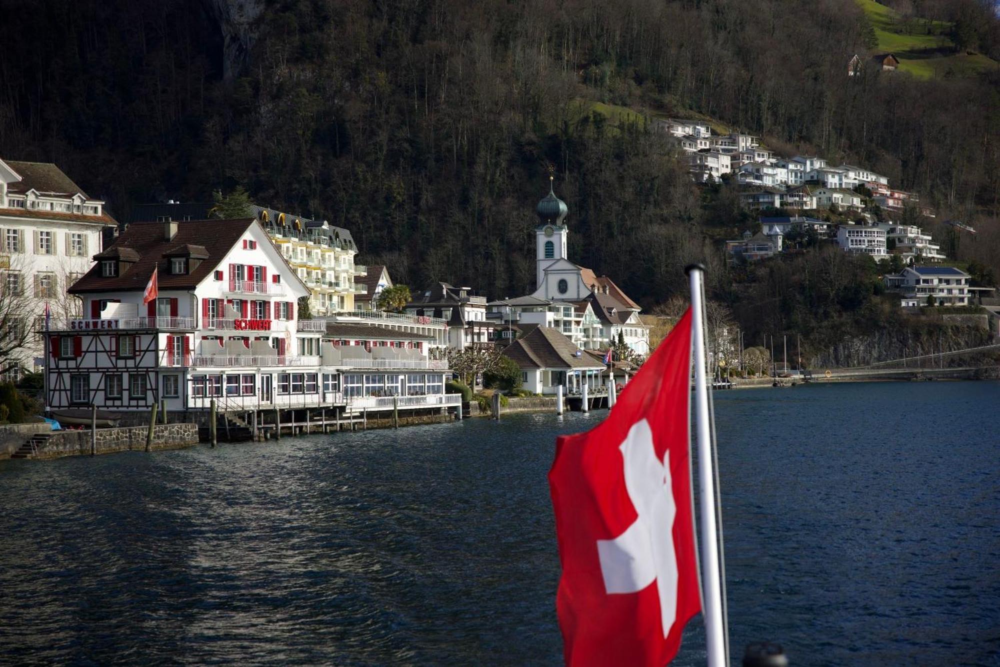 Seehotel Schwert Gersau Kültér fotó