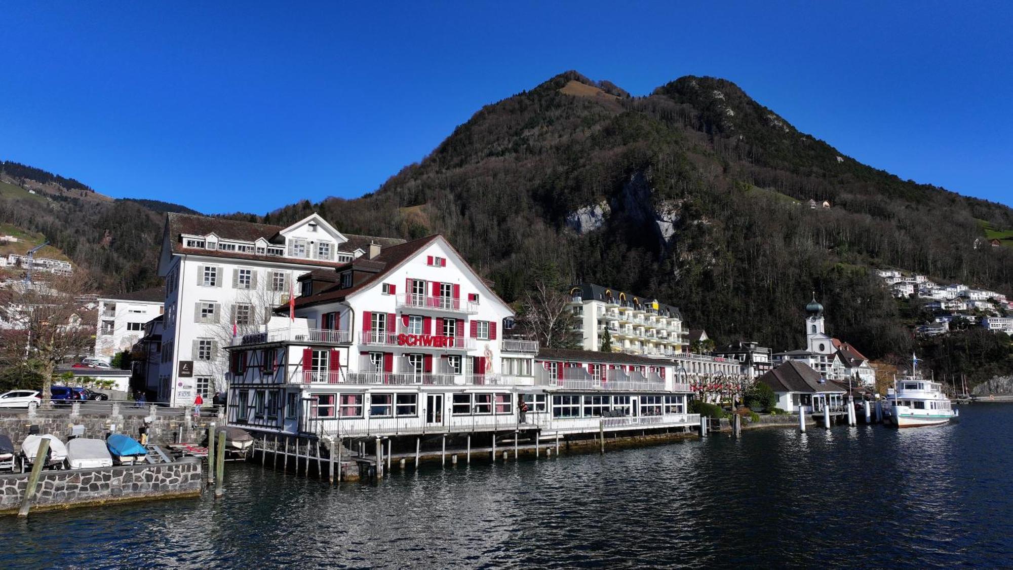 Seehotel Schwert Gersau Kültér fotó